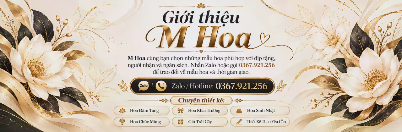 Ảnh bìa Shop hoa tươi Xã Ninh Thạnh Lợi Cà Mau - Trao hoa đẹp, gửi điều thân thương